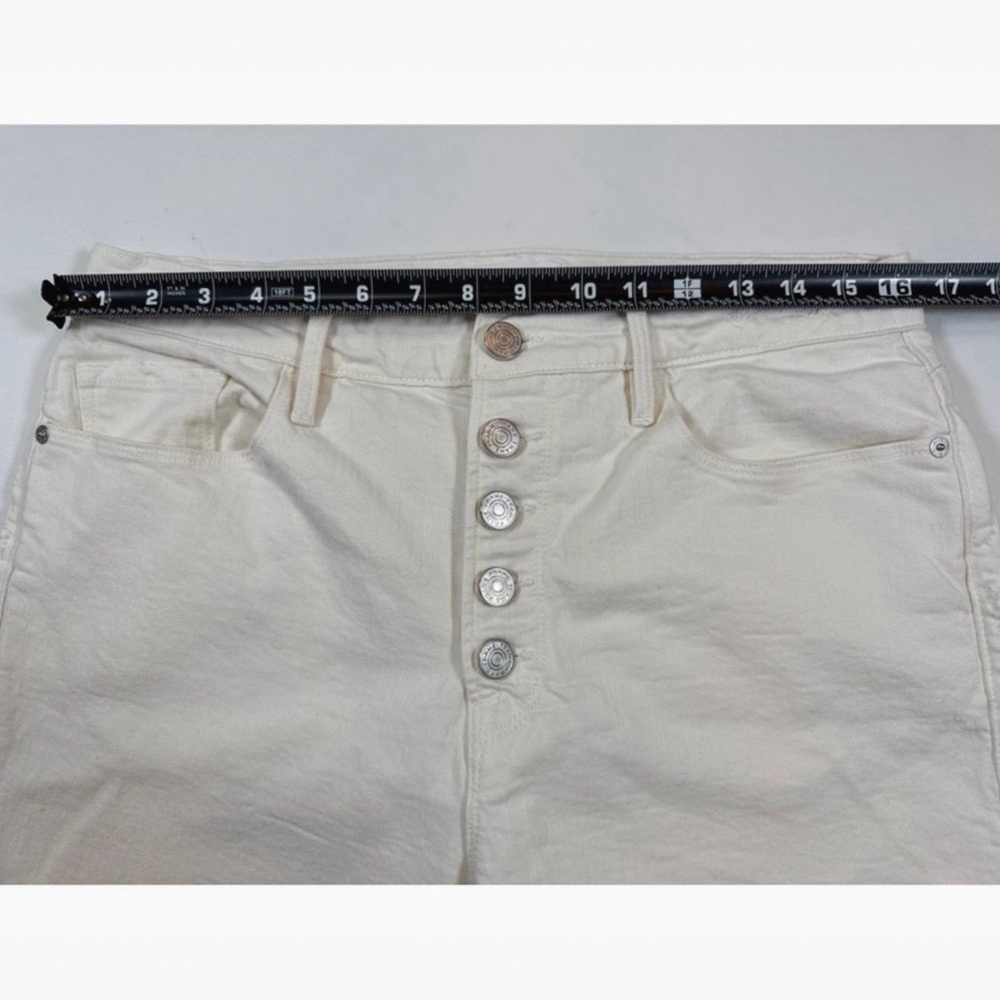 Frame off White Ali Wide Leg
Cropped Wide-Leg Jeans 32 Button Fly L/US 12-14 - Picture 4 of 8